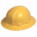 Omega II Full Brim Hard Hat w/ 6 Point Slide Lock Suspension - Yellow